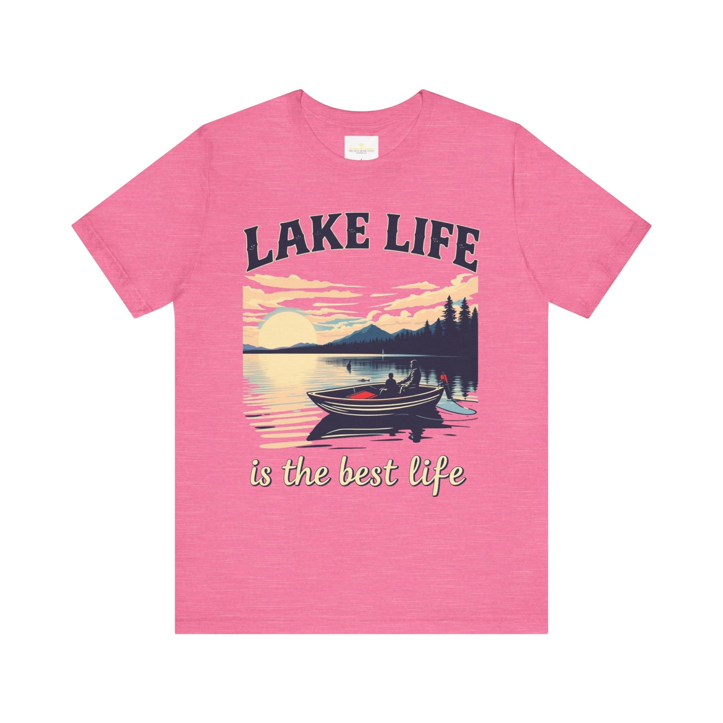 Lake Life is the Best Life Unisex Jersey Short Sleeve Tee