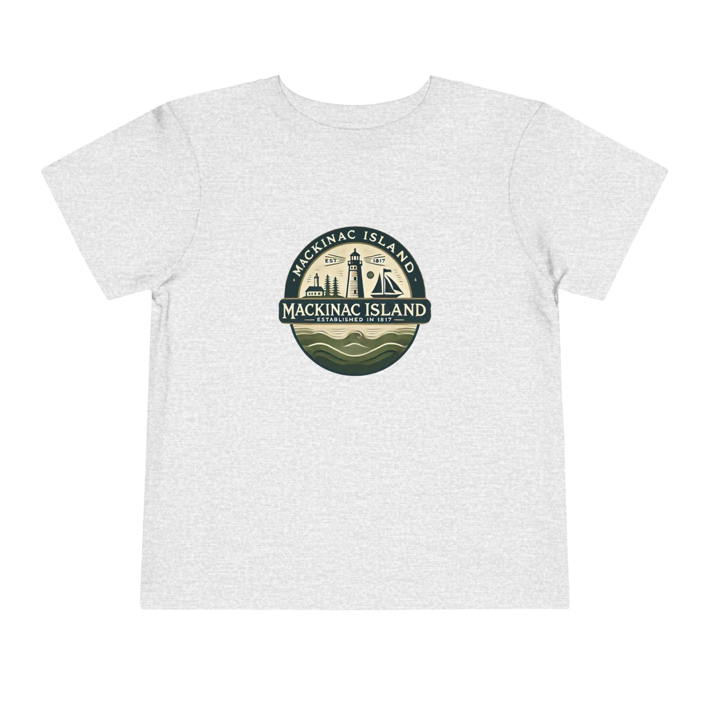 Vintage Mackinac Island Unisex Toddler Short Sleeve Tee