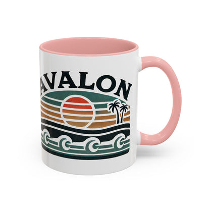 Retro Avalon Accent Coffee Mug