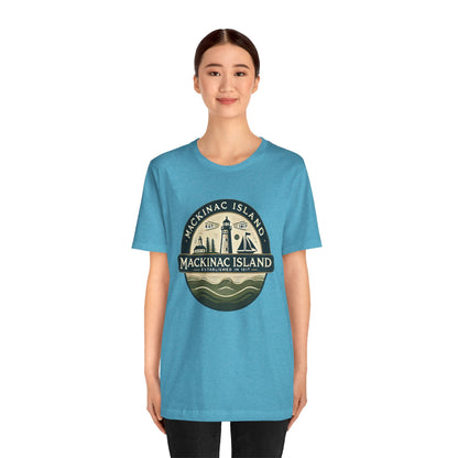 Vintage Mackinac Island Unisex Jersey Short Sleeve Tee