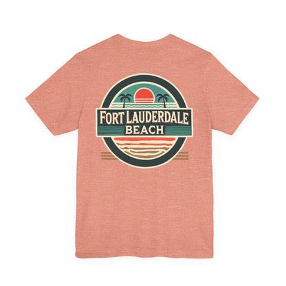 Vintage Fort Lauderdale Unisex Jersey Short Sleeve Tee