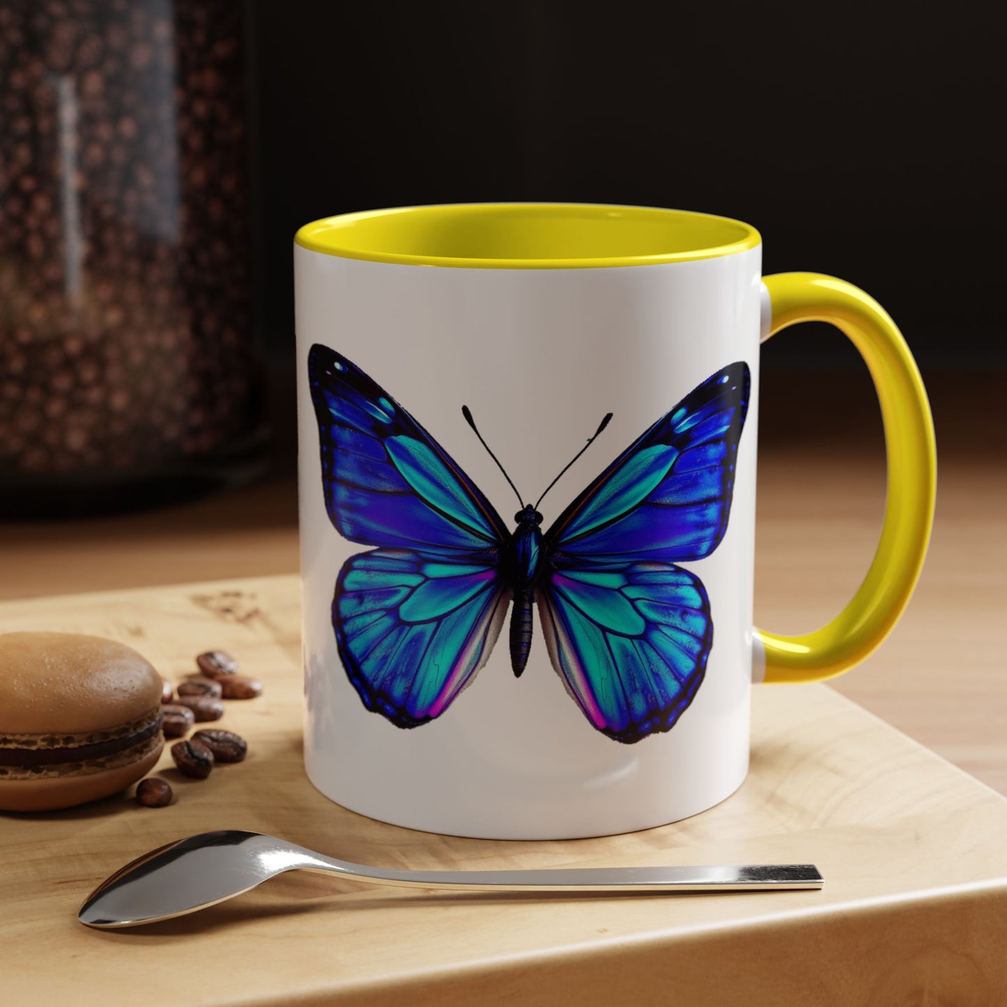 Mystical Butterfly #2 Accent Coffee Mug