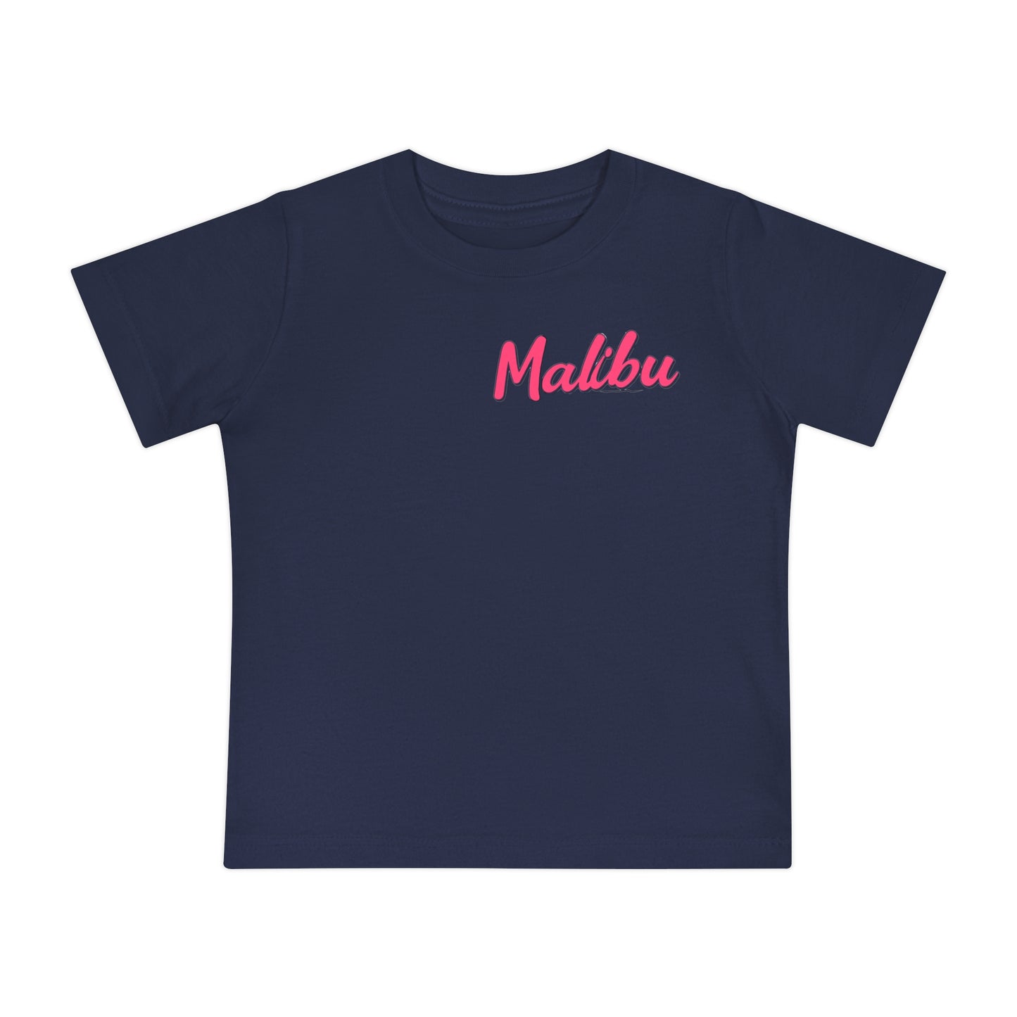 Retro Malibu Unisex Baby Short Sleeve T-Shirt