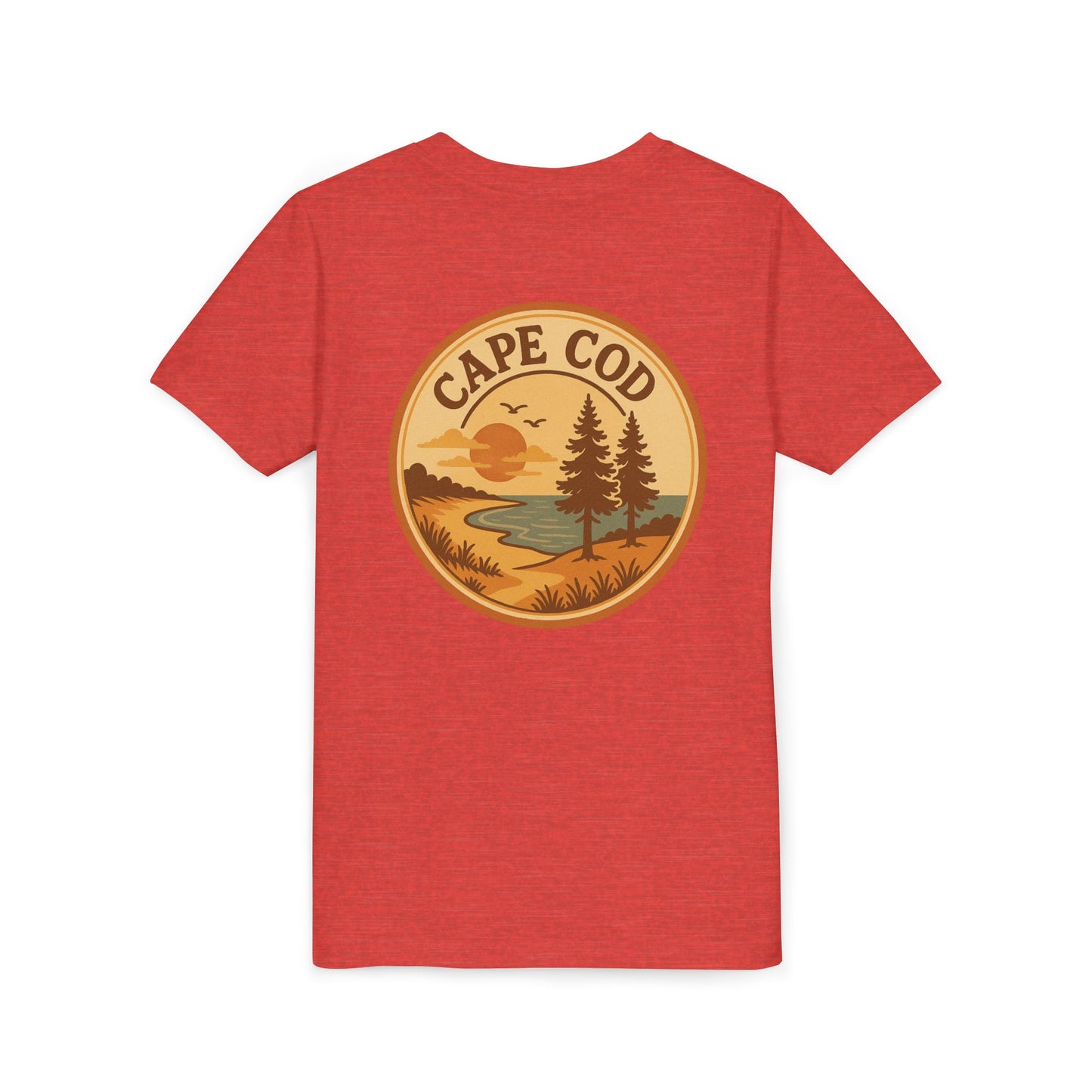 Rustic Cape Cod Unisex Youth Short Sleeve Tee