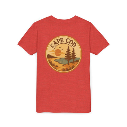 Rustic Cape Cod Unisex Youth Short Sleeve Tee