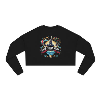 Adventurous Lake Buena Vista Women's Cropped Sweatshirt