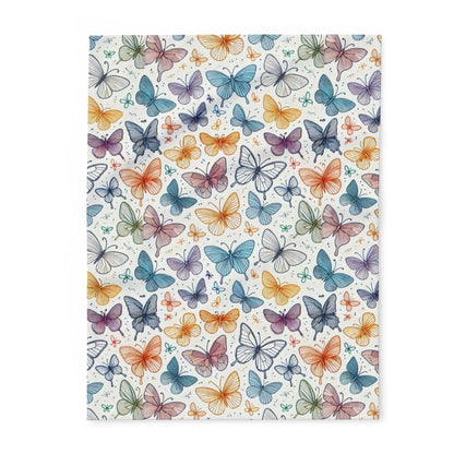 Butterflies Arctic Fleece Blanket