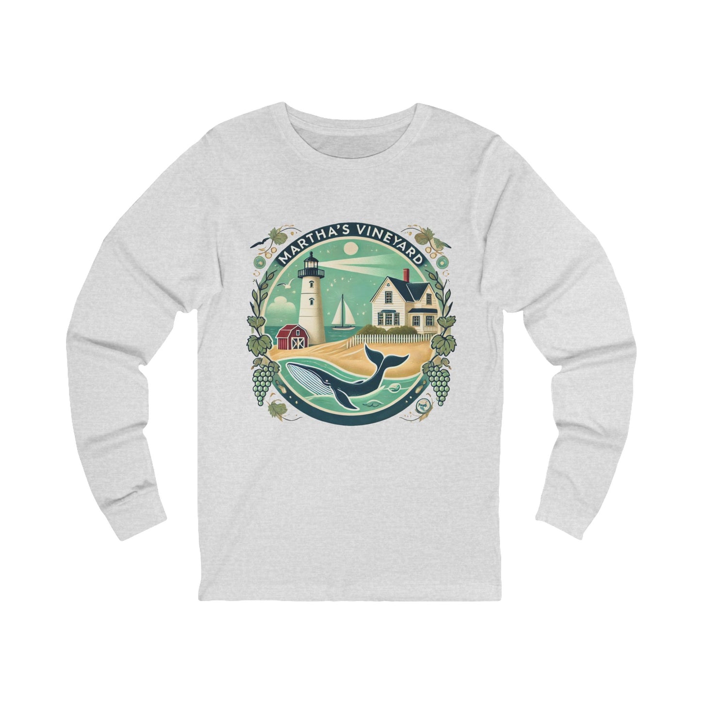 Vintage Martha's Vineyard Unisex Jersey Long Sleeve Tee