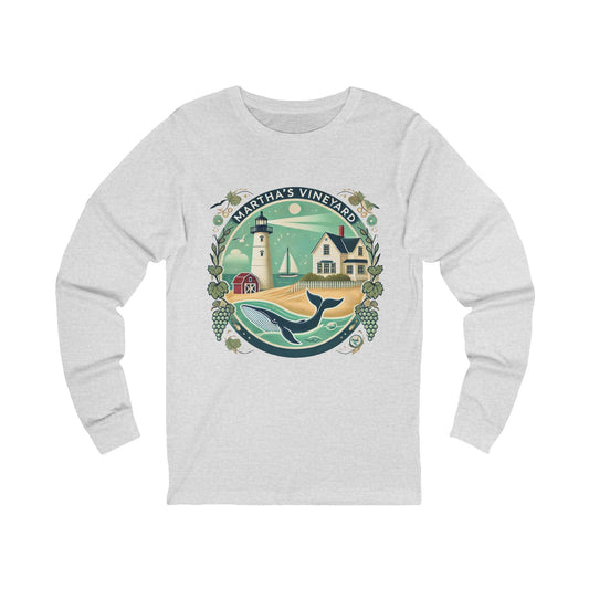 Vintage Martha's Vineyard Unisex Jersey Long Sleeve Tee