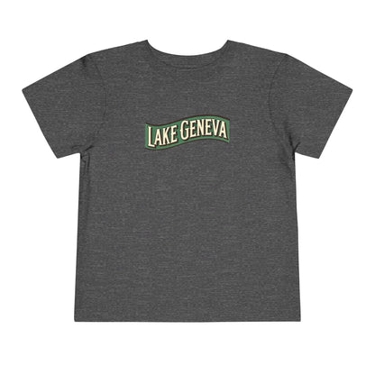 Retro Lake Geneva Unisex Toddler Short Sleeve Tee