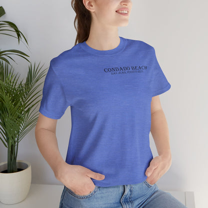 Coastal Vibes Condado Beach Unisex Jersey Short Sleeve Tee