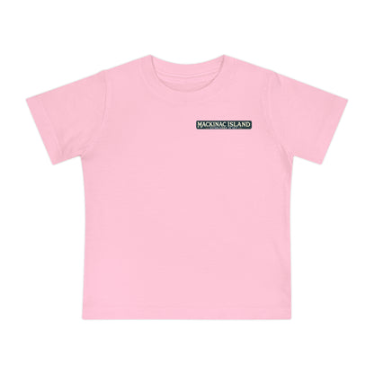 Vintage Mackinac Island Unisex Baby Short Sleeve T-Shirt