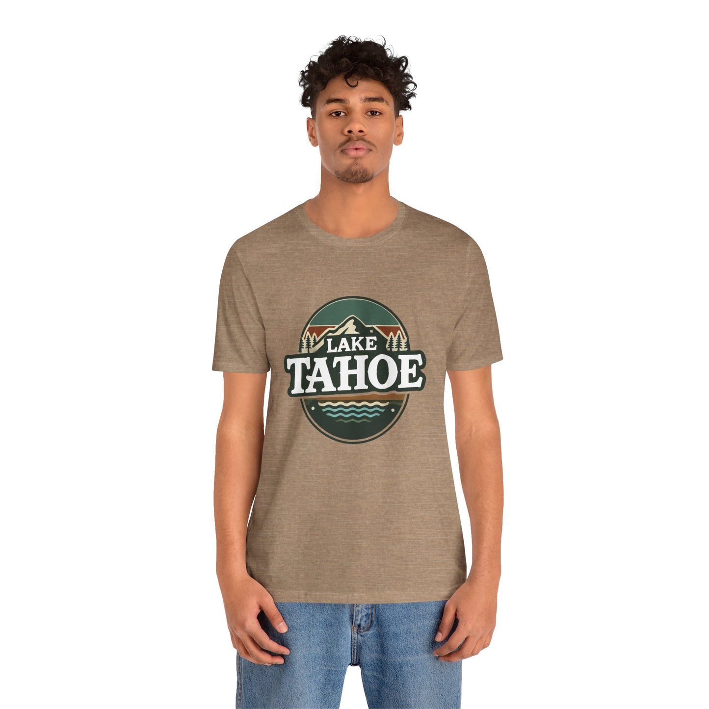 Vintage Lake Tahoe Unisex Jersey Short Sleeve Tee