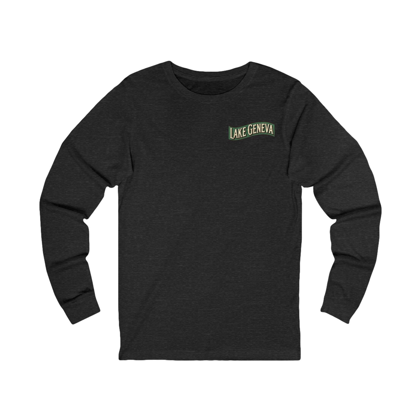 Retro Lake Geneva Unisex Jersey Long Sleeve Tee