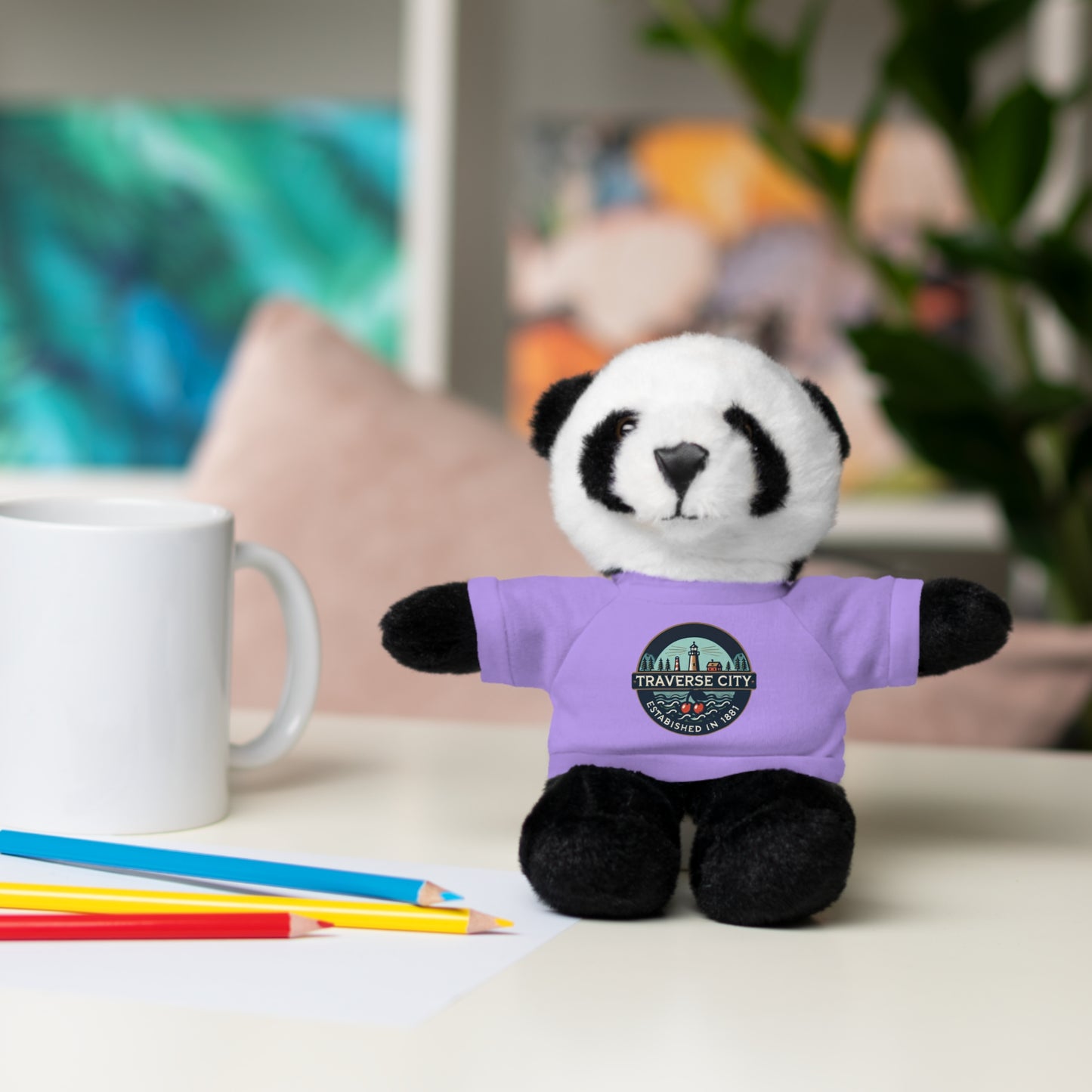 Vintage Traverse City Stuffed Animals with Tee