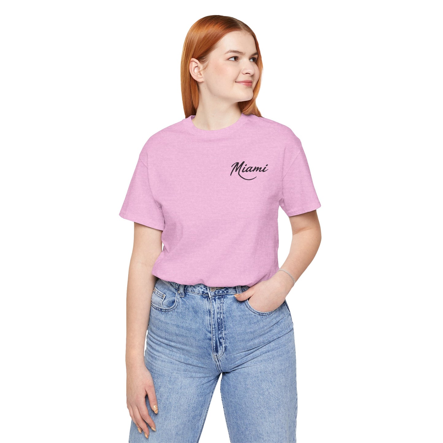 Retro Miami Unisex Jersey Short Sleeve Tee