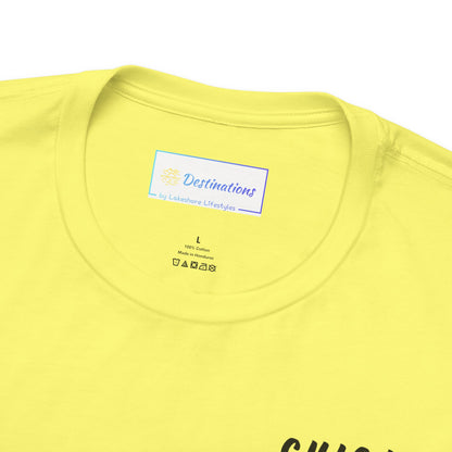 Latitudes Chicago Skyline Unisex Jersey Short Sleeve Tee