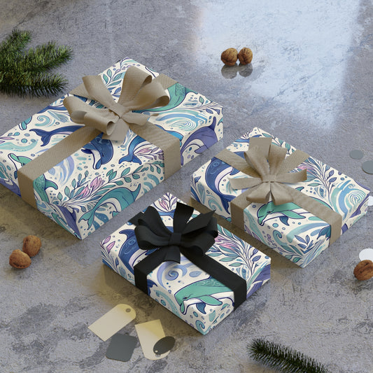 Dolphin Wrapping Paper