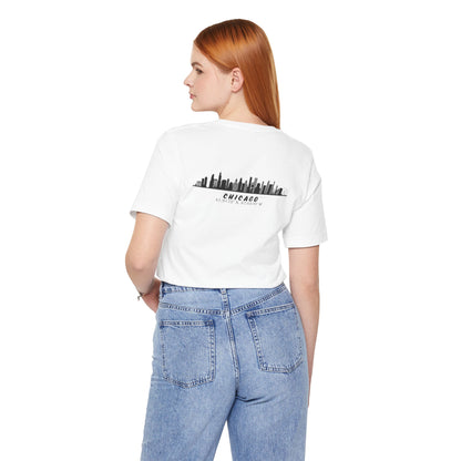 Latitudes Chicago Skyline Unisex Jersey Short Sleeve Tee