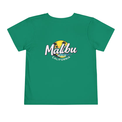 Retro Malibu Unisex Toddler Short Sleeve Tee