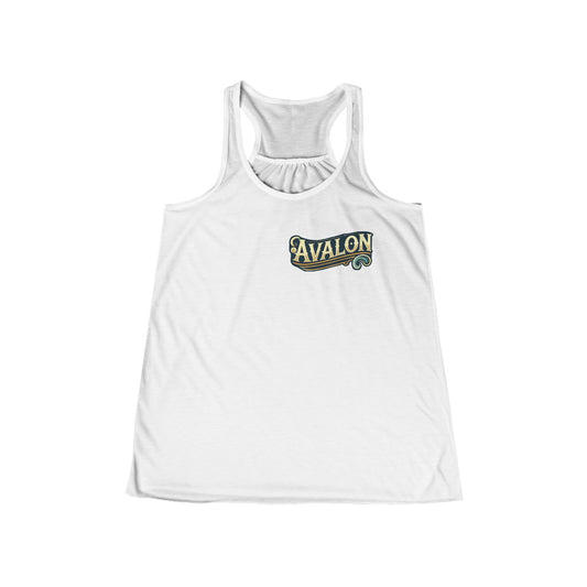 Elegant Avalon Women's Flowy Racerback Tank