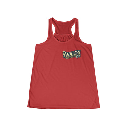 Elegant Avalon Women's Flowy Racerback Tank