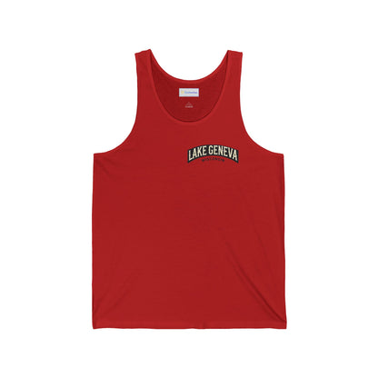 Vintage Lake Geneva Unisex Jersey Tank