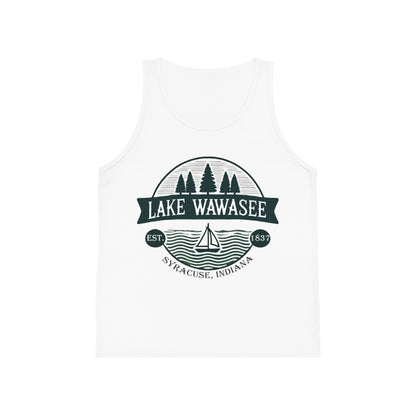 Vintage Lake Wawasee Unisex Kids Jersey Tank Top