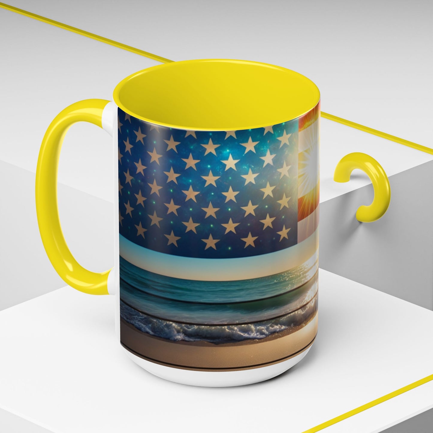 Memorial Accent Coffee Mug