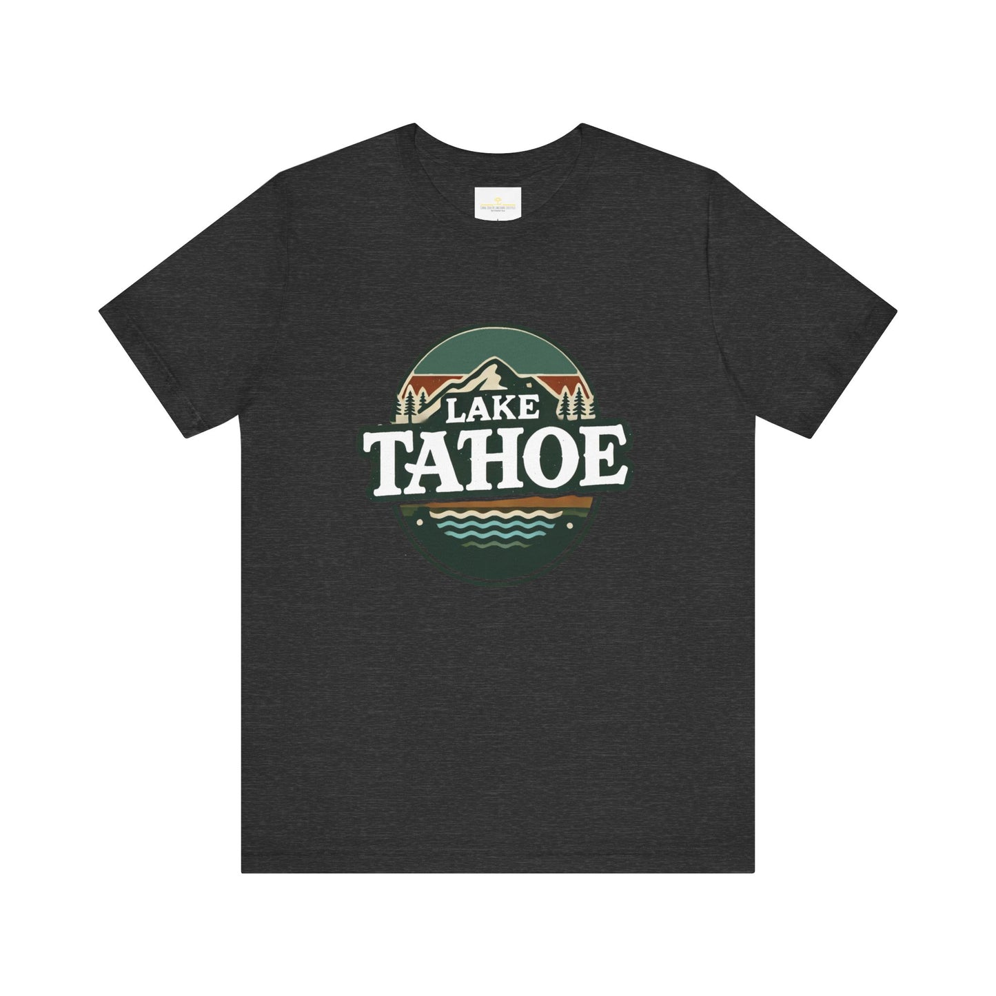 Vintage Lake Tahoe Unisex Jersey Short Sleeve Tee