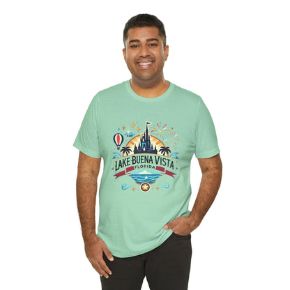 Adventurous Lake Buena Vista Unisex Jersey Short Sleeve Tee