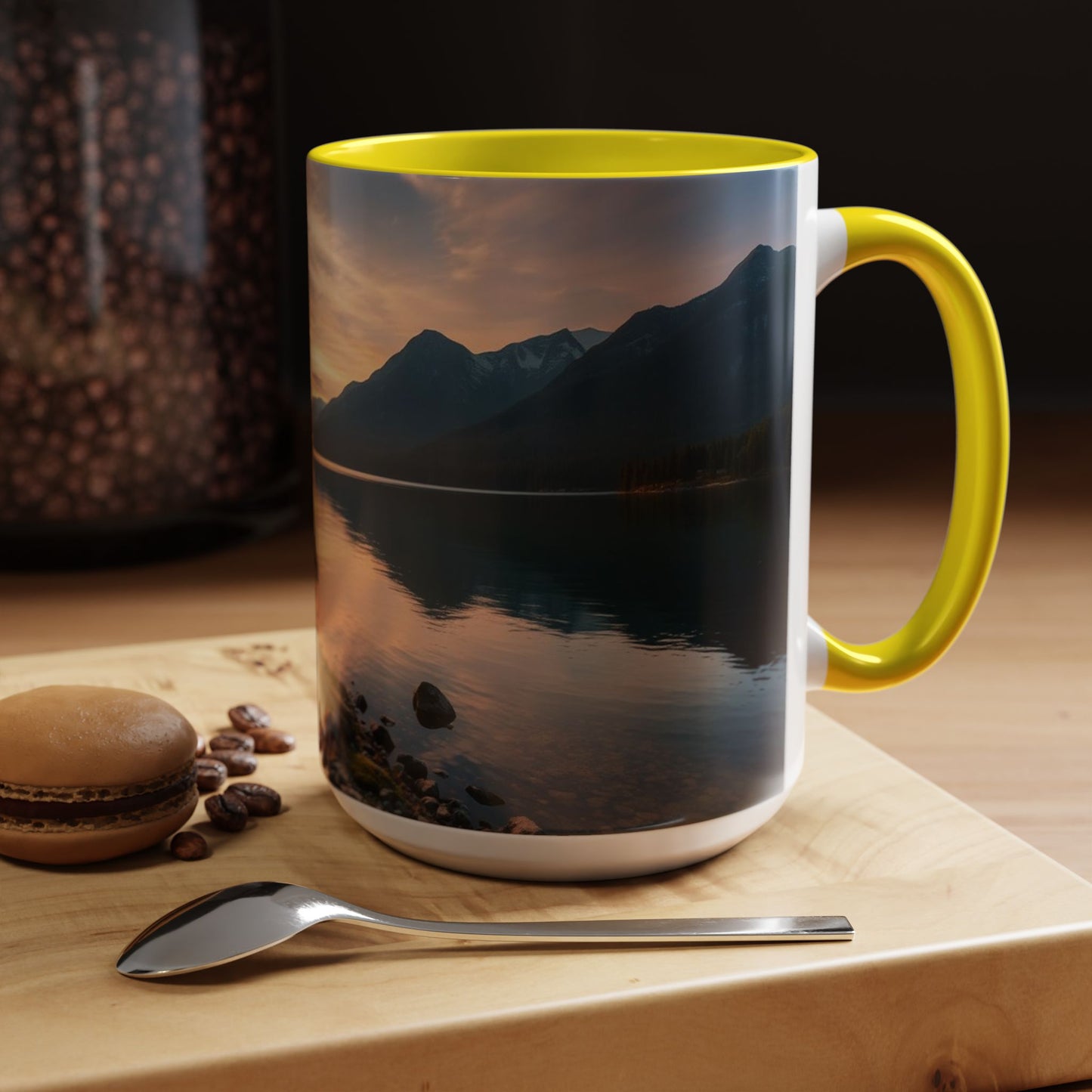 Lakeside Cabin Ceramic Coffee Mug