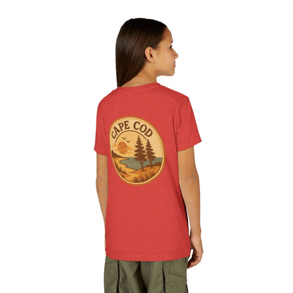 Rustic Cape Cod Unisex Youth Short Sleeve Tee