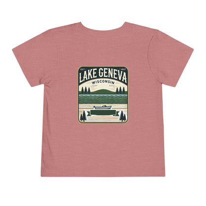 Vintage Lake Geneva Unisex Toddler Short Sleeve Tee