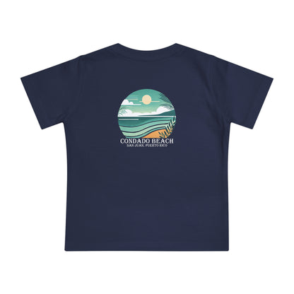 Coastal Vibes Condado Beach Unisex Baby Short Sleeve T-Shirt