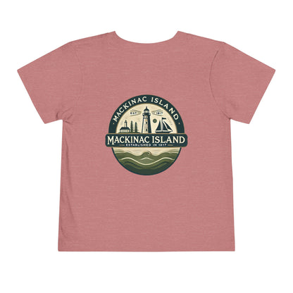 Vintage Mackinac Island Unisex Toddler Short Sleeve Tee
