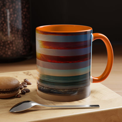 Memorial Accent Coffee Mug