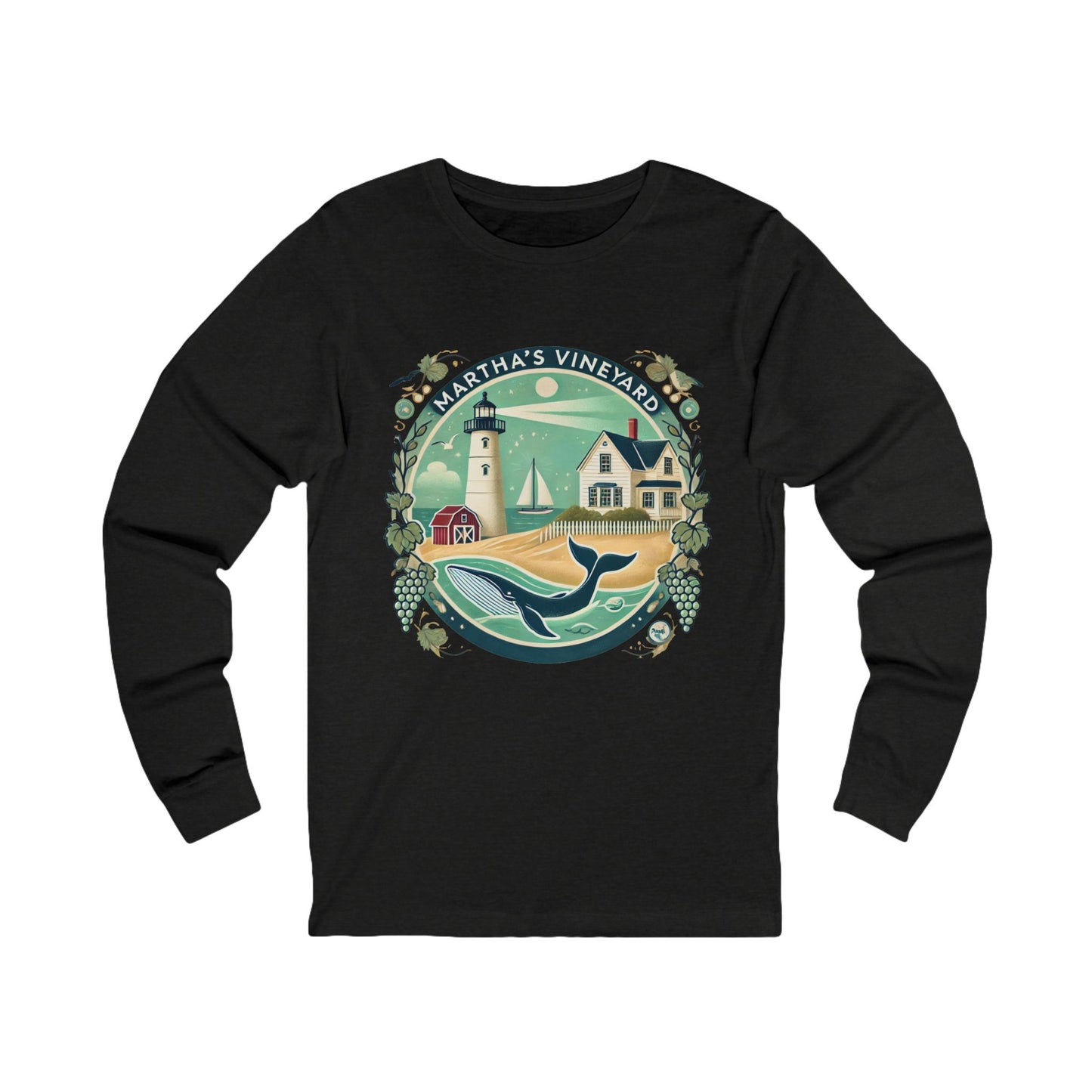 Vintage Martha's Vineyard Unisex Jersey Long Sleeve Tee