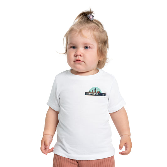 Vintage Traverse City Unisex Baby Short Sleeve T-Shirt
