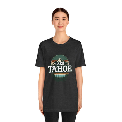 Vintage Lake Tahoe Unisex Jersey Short Sleeve Tee