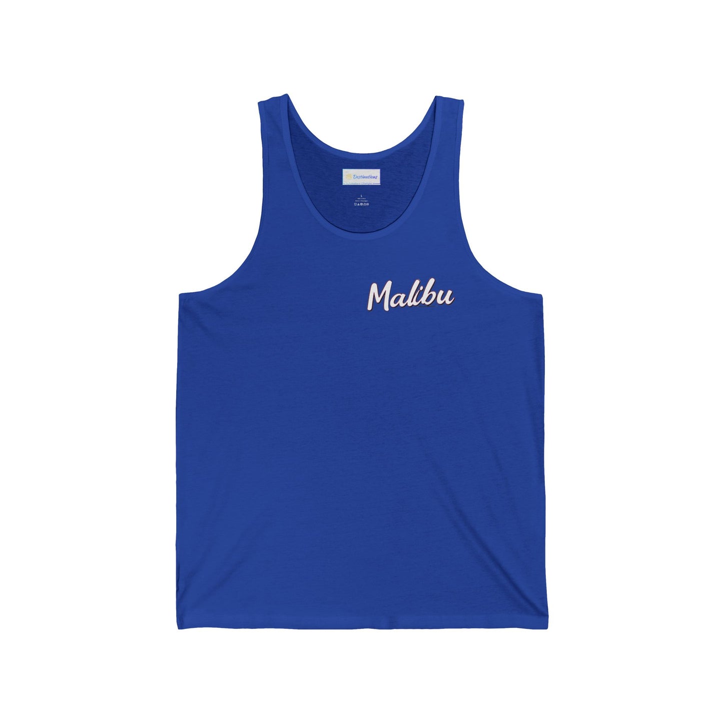 Retro Malibu Unisex Jersey Tank