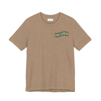 Retro Lake Geneva Unisex Jersey Short Sleeve Tee