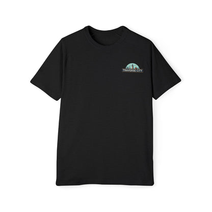 Vintage Traverse City Men's Raglan T-Shirt