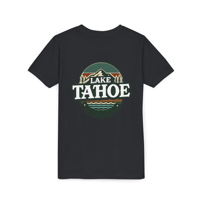 Vintage Lake Tahoe Unisex Youth Short Sleeve Tee