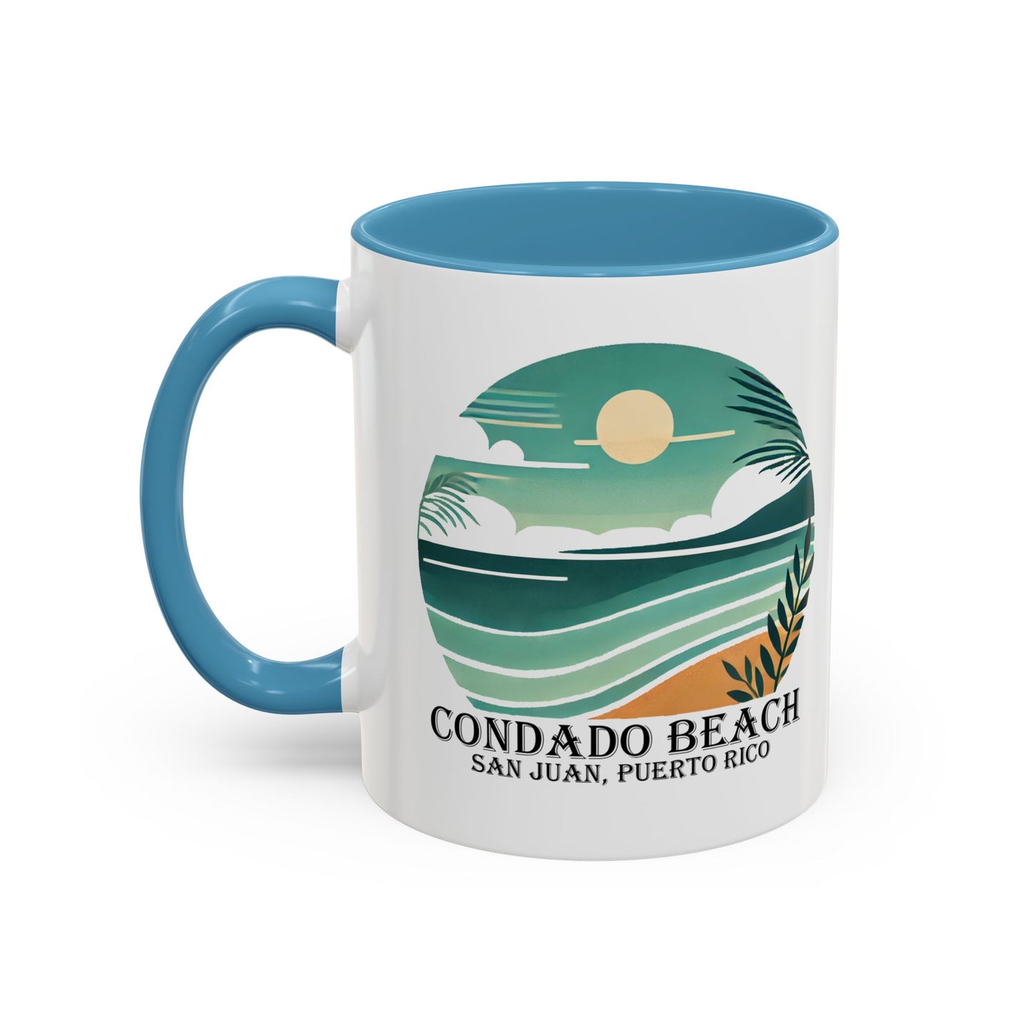 Coastal Vibes Condado Beach Accent Coffee Mug