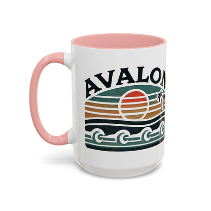 Retro Avalon Accent Coffee Mug