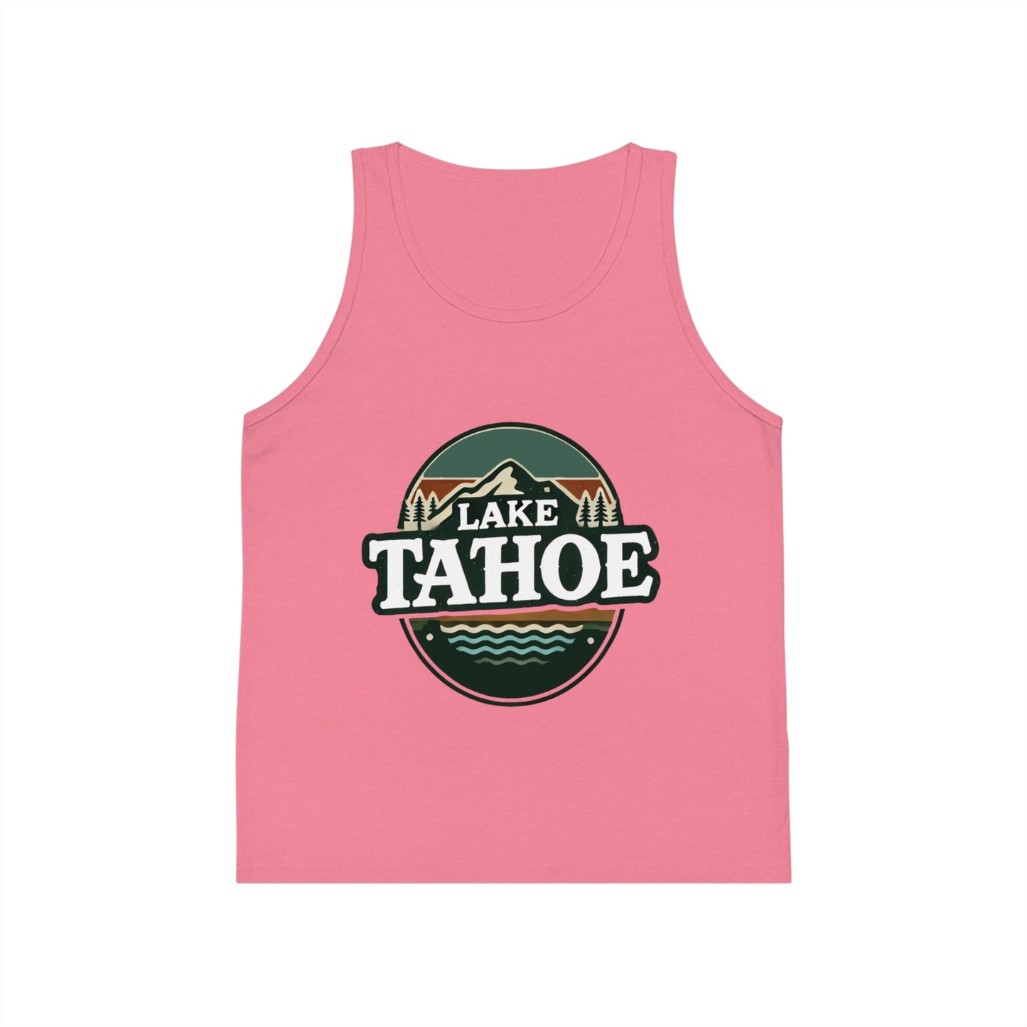 Vintage Lake Tahoe Unisex Kids Jersey Tank Top