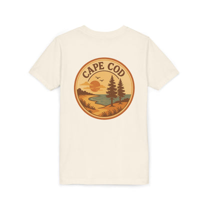 Rustic Cape Cod Unisex Youth Short Sleeve Tee