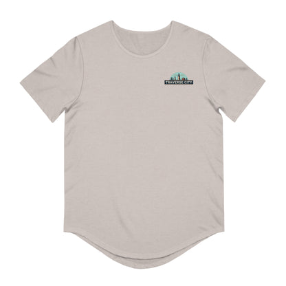 Vintage Traverse City Men's Jersey Curved Hem Tee