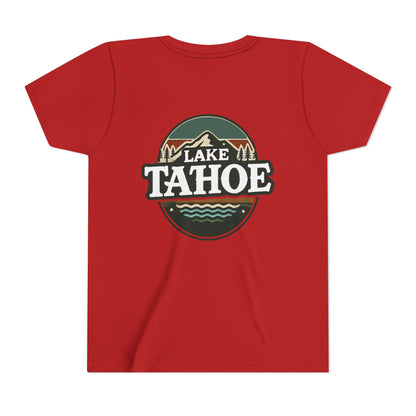 Vintage Lake Tahoe Unisex Youth Short Sleeve Tee